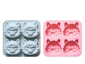 Molde silciona 4 ovejas